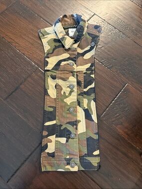 Veronica Beard slate camo Dickey